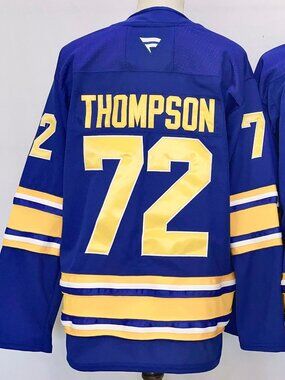 Tage Thompson Royal Home Jersey